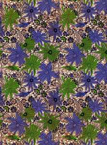 Tela Africana de Algodón 100% Suave y de Alta Calidad, Estampado de Cera, 45 Pulgadas de Ancho, Estilo Ankara, para Prendas - Product Image 3