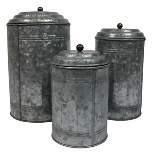 Tarro de Metal galvanizado, contenedor de cocina, especies de alimentos, contenedor de almacenamiento de frutas secas, tarro, hogar, Hotel, restaurante, Decoración de cocina - Product Image 5