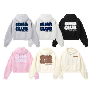 100% Cotton Unisex BOXY <b>Hoodie</b> with Zip Customized OEM ODM Embroidery & Print Men's Sweatshirt Made in VIETNAM - Product Image 1