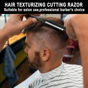 Rasoir effilant pour une coupe de cheveux de précision avec 10 lames tranchantes remplaçables, outil de coiffure durable pour salon et usage domestique - Product Image 4