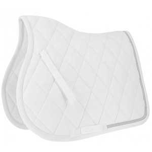 Selle de cheval en satin de haute qualité, respirante, absorbant les chocs, prête à être expédiée, selle de saut, support, design personnalisé - Product Image 6