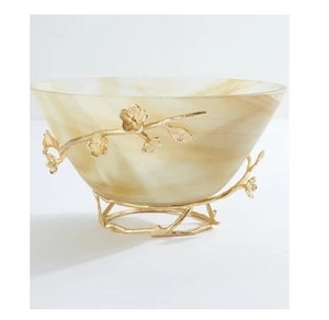Taille personnalisée disponible Bol en métal de style moderne Vaisselle décorative et vaisselle Bol à fruits Prix bon marché - Product Image 2