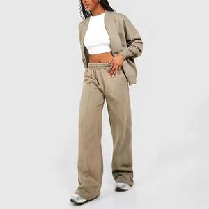 2026 chándales para mujer, chándal, chándal liso personalizado, trajes para correr para mujer, estilo de manga larga - Product Image 4