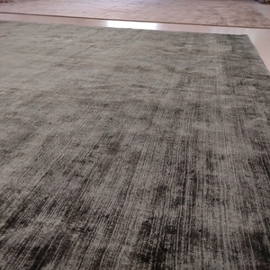 Thảm Trải Giường Sofa Khách Sạn Phòng Khách Bằng Lụa Chống Trượt Nghệ Thuật Thắt Nút Bán Chạy Thảm Trải Sàn Trải Giường Lưng Thắt Nút - Product Image 3