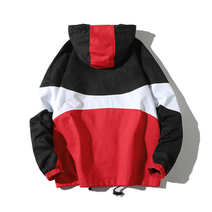 Imperméable coupe-vent avec logo personnalisé imperméable d'automne pour hommes résistant au vent bombardier léger running breathab - Product Image 6