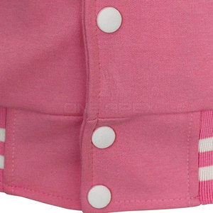 Vente en gros de tissu tricoté en toile de haute qualité avec logo imprimé personnalisé coupe-vent décontracté à fermeture éclair - Product Image 6