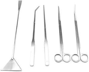 Kit de herramientas Aquascaping de alta calidad, 5 uds., juego de herramientas para acuario, tanque, planta acuática, pez, 5 piezas, bolsa, kit de herramientas para acuario de SHU & CO - Product Image 1