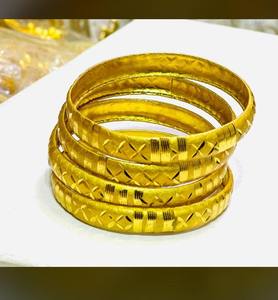 Pulseras de abalorios con plataforma de oro de 18K para niña y mujer, joyería, última moda - Product Image 3