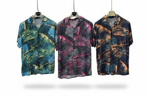 Chemise à manches courtes pour homme à motifs modernes – Coupe décontractée, tissu léger, design estival élégant pour un usage décontracté, tenue de vacances - Product Image 6