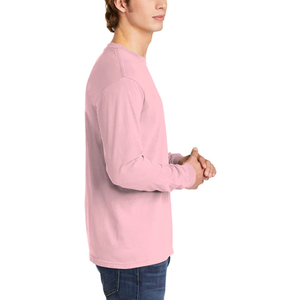 T-shirt à manches courtes avec logo imprimé personnalisé en coton 100% pour hommes adultes avec fonction anti-boulochage SI-MTS-0137 - Product Image 2