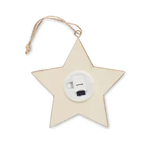 ของตกแต่งคริสต์มาสแบบดาวเรืองแสง MDF ส่วนตัว รุ่น Bright Star - Product Image 4