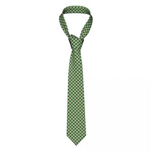 Novelty New Solid Color Striped <b>Ties</b> Handmade 100% Silk Necktie for <b>Men</b> High Quality 6.5cm Skinny Slim Accessory in Pink <b>Green</b> - Product Image 3
