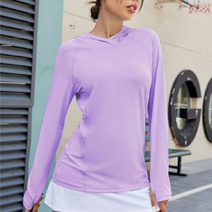 เสื้อตกปลามีฮู้ดเสื้อตกปลาคลุมด้วยผ้ากันแดดเสื้อแขนยาวสําหรับสุภาพสตรีตกปลา - Product Image 6