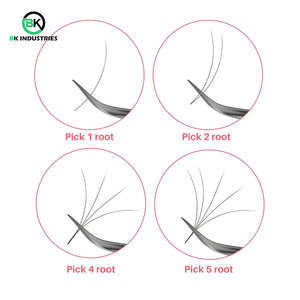 Pinces à cils en acier inoxydable sans rouille pour les professionnels, pinces à cils d'isolation pour un placement précis des cils - Product Image 5