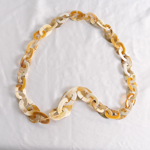 Bijoux fantaisie colliers en corne pour fille et femme bijoux naturel écologique corne de boeuf de buffle filles et femme colliers bijoux - Product Image 6