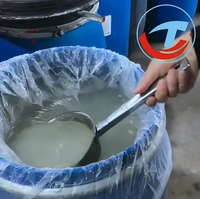 Ventes d'usine de lauryl éther sulfate de sodium liquide CAS 68585-34-2 N70 / SLES70% /AES de haute qualité, livraison rapide