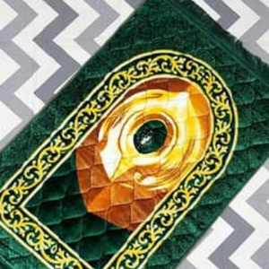 เสื่อละหมาดอิสลาม ซักได้ ไม่ลื่น คุณภาพสูง ผลิตจากโพลีเอสเตอร์ ผ้าห่มละหมาด พกพาสะดวก พับเก็บได้ - Product Image 6