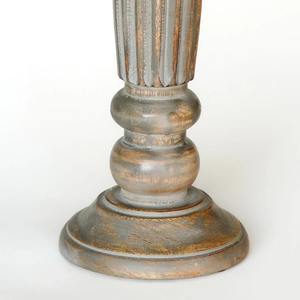 Candelero de Madera de Última Generación con Madera de Primera Calidad, Diseño Antiguo, Alto, Elaborado para Decorar Cualquier Casa de Campo o Rural - Product Image 2