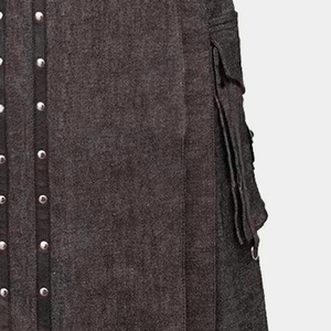 Kilt Moderno Escocés para Hombre, Estilo Gótico, con Bolsillos Tipo Cargo y Correas, 2026 - Product Image 4