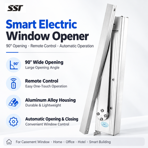 Ouvre-fenêtre électrique intelligent à bras articulé pliable à 90 degrés avec télécommande - Product Image 1