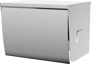 Alta qualità montato a <span class=keywords><strong>parete</strong></span> in acciaio inox wc Roll distributore di tessuto piccolo Volume bagno porta carta per alberghi - Product Image 5