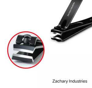 Zachary Industries ที่ตัดเล็บสแตนเลสสีดำ,ที่ตัดเล็บสำหรับผู้ชายและผู้หญิง - Product Image 5
