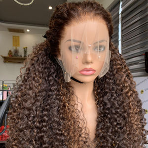 Extensiones de Cabello Remy Rizado Euroasiático, Sin Procesar, Trama Única, Precio al por Mayor, Pre-decoloradas, Nudos Decolorados, Peluca - Product Image 1