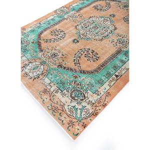 Alfombras de Lana Anudadas a Mano de Gran Tamaño, Diseño de Medallón Rojo y Naranja, para Sala de Estar o Pasillo - Pae-3309 - Product Image 2