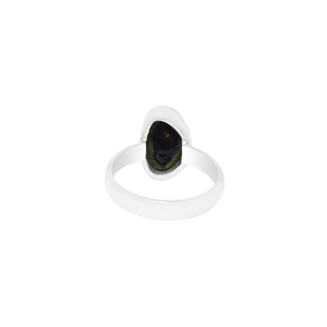 Bague en argent sterling 925 de haute qualité, sertie de pierres précieuses géodes, formes variées, classique, tendance, pour mariage, fête, mode - Product Image 4