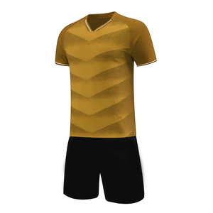 Uniforme de football en polyester 100% pour enfants adultes ensembles d'entraînement de qualité pour hommes France maillots de football Technique de coupe automatisée - Product Image 3