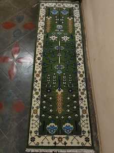 Handmade Persian Oushak Carpet <b>Runner</b> Embroidered high Area Rug Set for Home Decor Living Room <b>Door</b> <b>Mat</b> Included 1 Piece - Product Image 4