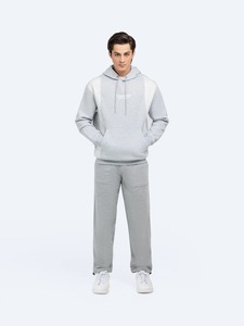 Sweat à capuche surdimensionné de style de rue 100% coton hiver impression numérique confortable à la mode pour les hommes service ODM - Product Image 3