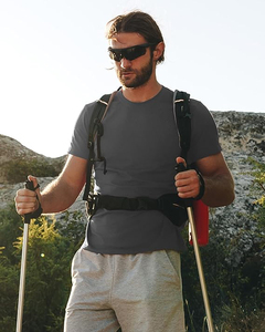 Protector contra sarpullidos para jóvenes, color gris personalizado, manga corta, para hombres marciales, Surf, protectores contra sarpullidos UPF 50 + 100%, protector contra sarpullidos de poliéster - Product Image 5