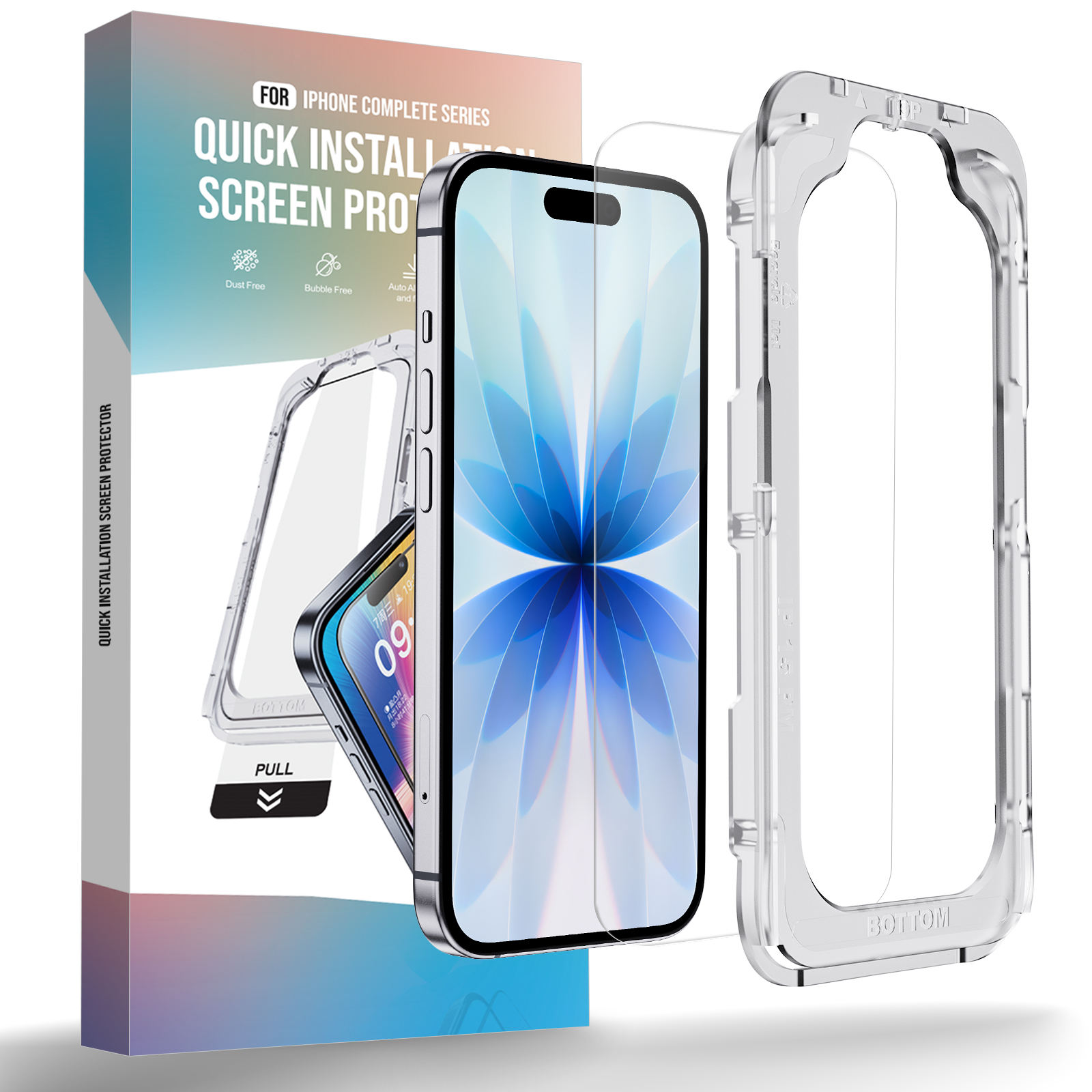 HD Clear Glass+Easy APP