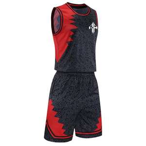 Nuevos y elegantes juegos de baloncesto por sublimación para hombres, de alta calidad de poliéster 100% Material, precios baratos para hombres - Product Image 1