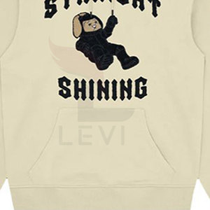 Venta al por mayor de algodón de gran tamaño pulóver en blanco OEM diseño logotipo personalizado impreso Sudadera con capucha de los hombres de peso pesado pulóver con capucha para los hombres - Product Image 5