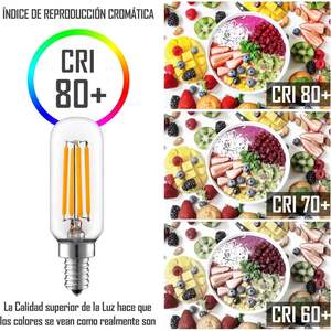E14 4W LED Filament <b>Bulb</b> Energy Efficient Lighting Option - Product Image 3