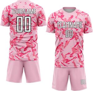 Ensembles de maillots de football à séchage rapide sublimation personnalisée de qualité supérieure OEM vente en gros uniformes de vêtements d'entraînement sportif avec nom d'équipe - Product Image 4