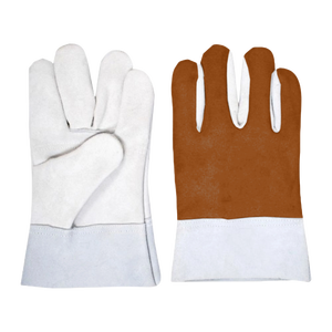 Guantes DE SEGURIDAD DE CUERO dividido de piel de vaca de alta resistencia, calidad Premium, construcción Industrial, soldador para barbacoa, protección de manos Premium - Product Image 2