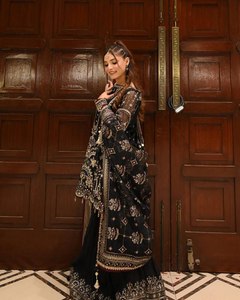 Top de Diseñador de Moda India para Mujer con Pantalones Palazzo y Dupatta para Eventos de Boda - Product Image 2