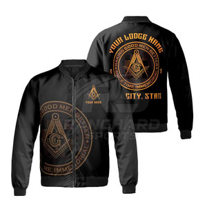 Chaqueta Formal de Logia para Hombre, Abrigo Masónico Bordado, Chaqueta Masónica Bordada para Hombre - Product Image 3