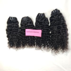 Vente en gros Paquets Cuticules vierges non transformées Alignées Vendeurs indiens Couleur naturelle bon marché machine double trame Cheveux humains - Product Image 5