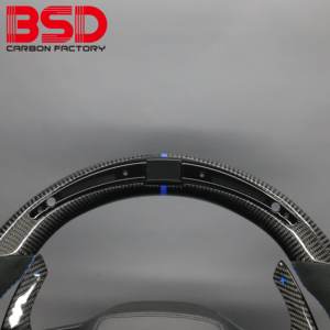 BSD Carbon para VW <span class=keywords><strong>T</strong></span> <span class=keywords><strong>Roc</strong></span> GT GTI R <span class=keywords><strong>Line</strong></span> Modify Van Custom Brand New Style <span class=keywords><strong>Sport</strong></span> Real Carbon Fiber LED Volante - Product Image 2