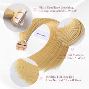 Extensiones de cabello humano con cinta alineada con cutícula de alta calidad, precio al por mayor de donantes vietnamitas - Product Image 5