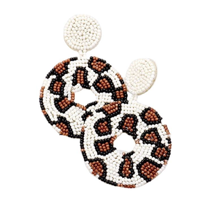 Stylish Beautiful Cute Luxury Fancy Trendy <b>Handmade</b> Heart Beaded Embroidery Drop <b>Earrings</b> New Design - Product Image 4