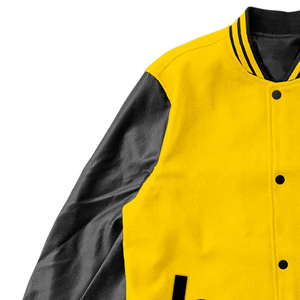 เสื้อแจ็คเก็ตวาร์ซิตี้ผู้ชายสำหรับฤดูหนาวแบบใหม่ ผ้าฝ้าย 100% ระบายอากาศได้ดี แห้งเร็ว สไตล์ไฮสตรีท  โลโก้ด้านหน้าแบบสั่งทำพิเศษ คุณภาพสูง - Product Image 4