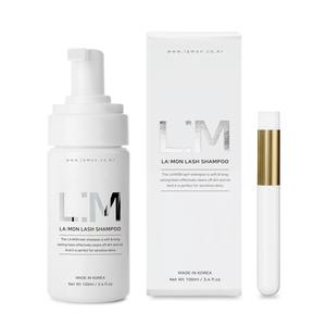 LAMON Lashmonster Mild Acidic Clear Korean Made <b>Eyelash</b> <b>Shampoo</b> Monster Primer <b>Extensions</b> Minimizes Skin Irritation Increases - Product Image 1