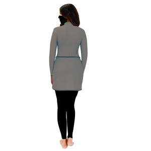 Traje de Baño Musulmán de Dos Piezas para Mujer, Personalizado al por Mayor, Impermeable, de Secado Rápido, Marca Privada, Servicio OEM 2025 - Product Image 2