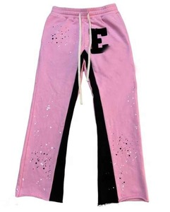 Men Vintage <b>Jogger</b> Pants <b>Oversized</b> Fit Heavy GSM Cotton Eco-Friendly Fleece Lining Acid Wash Elastic Waist Export Quality - Product Image 2