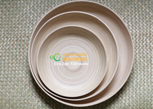 Rganic-Placa de bambú riendly, panel de pared, platos de cena - Product Image 4